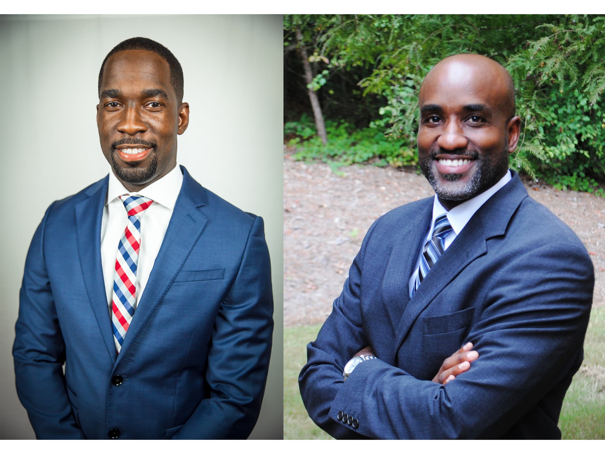 Germal Daniel and Jazen Brown, owners of multiple Meineke locations in the Greater Atlanta area