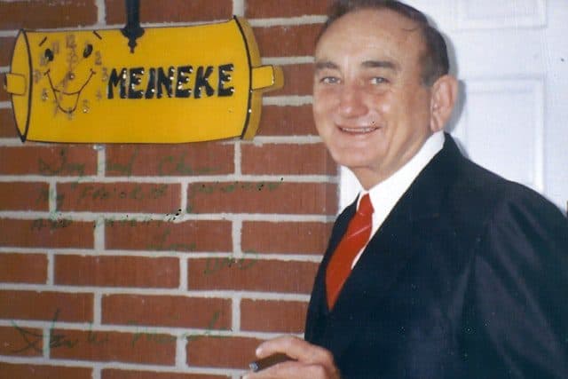 Sam Meineke, found of Meineke Discount Mufflers